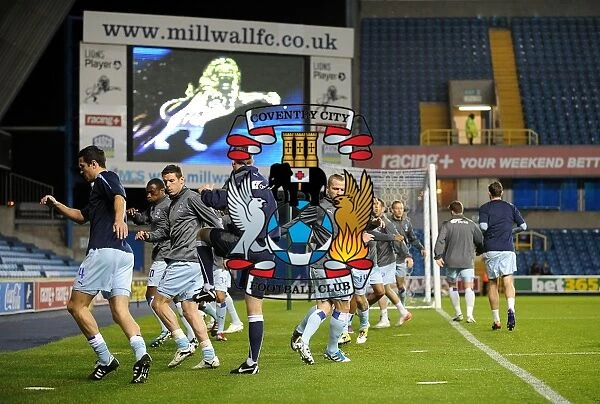 Coventry City FC: Pre-Match Warm-Up at The Den vs Millwall, Npower Championship (01-11-2011)