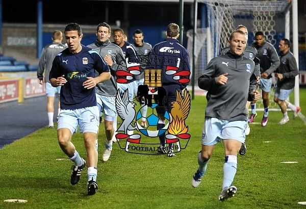 Coventry City FC: Pre-Match Warm-Up vs Millwall in Npower Championship (01-11-2011)