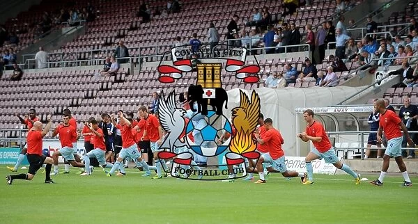 Coventry City FC: Training at Sixfields Stadium for Sky Bet League One Match against Bristol City (August 11, 2013)