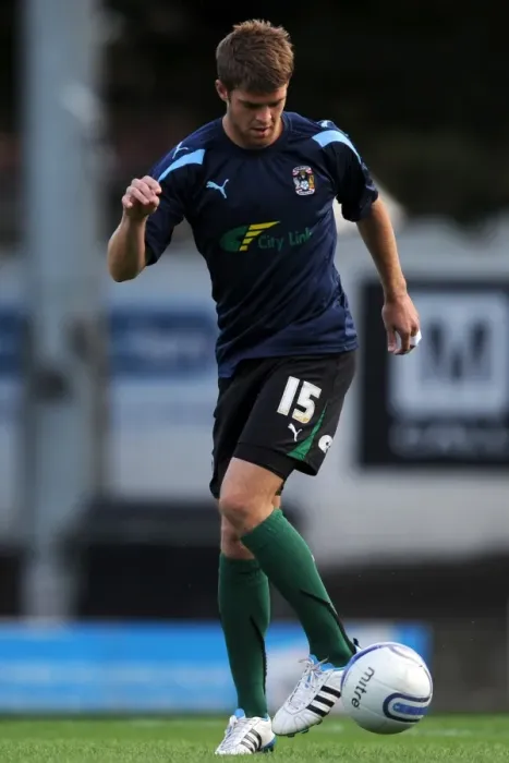 Framed Print : Coventry City FC vs Bury: Carling Cup First Round Showdown at Gigg Lane - Martin Cranie Framed Print : Coventry City FC vs Bury: Carling Cup First Round Showdown at Gigg Lane - Martin Cranie