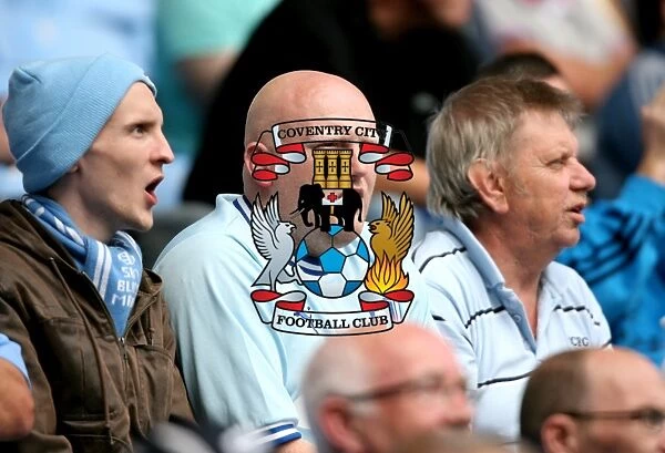 Coventry City Football Club: Electric Atmosphere in the Stands - Coventry City vs Watford, Npower Football League Championship at Ricoh Arena