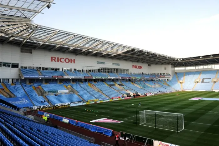 Framed Print : Coventry City Football Club: Npower Championship Match against Burnley at Ricoh Arena (2011) - Inside the Stadium Framed Print : Coventry City Football Club: Npower Championship Match against Burnley at Ricoh Arena (2011) - Inside the Stadium
