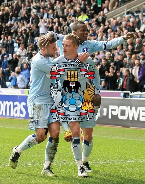Coventry City: Gary McSheffrey's Euphoric Moment as He Scores the Winning Goal Against Birmingham City (10-03-2012)