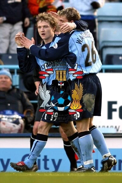 Coventry City: McSheffrey's Euphoric Moment with Warnock - First Goal vs Burnley (Mar. 13, 2004)