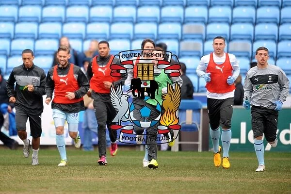 Coventry City Players Prepare for Npower League One Showdown against Doncaster Rovers at Ricoh Arena
