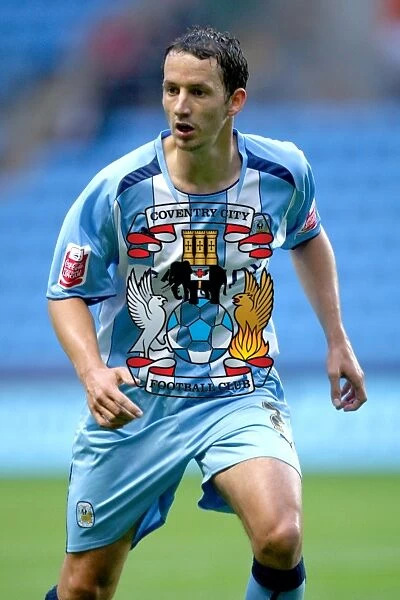 Coventry City vs Aldershot Town in Carling Cup Round 1 at Ricoh Arena: Guillaume Beuzelin in Action