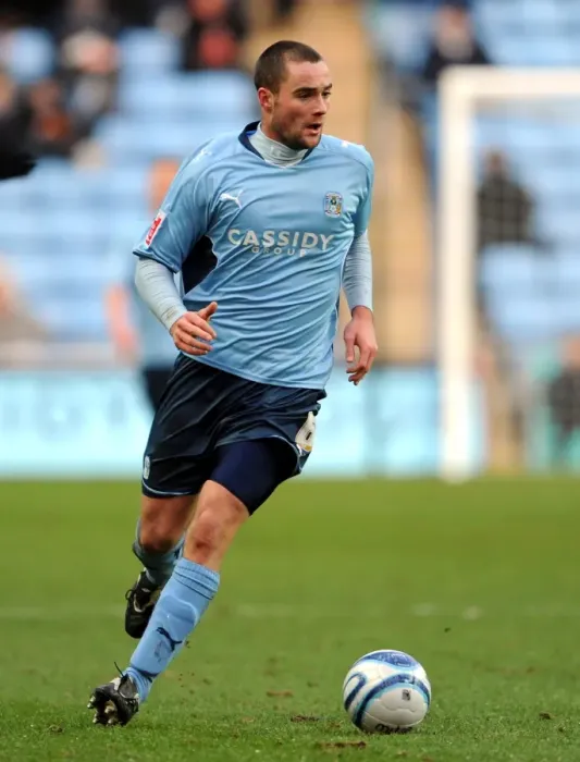 Framed Print : Coventry City vs Barnsley, Championship Clash: James McPake at Ricoh Arena (January 9, 2010) Framed Print : Coventry City vs Barnsley, Championship Clash: James McPake at Ricoh Arena (January 9, 2010)