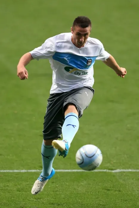 Framed Print : Coventry City vs Burton Albion: Johnstones Paint Trophy Northern Section - Coventry City's Callum Ball Warming Up at Ricoh Arena Framed Print : Coventry City vs Burton Albion: Johnstones Paint Trophy Northern Section - Coventry City's Callum Ball Warming Up at Ricoh Arena