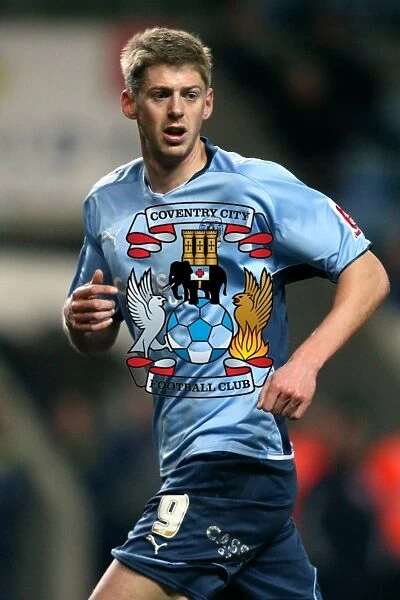 Coventry City vs Cardiff City: Jonathan Stead Scores at Ricoh Arena - Championship Match (16-03-2010)