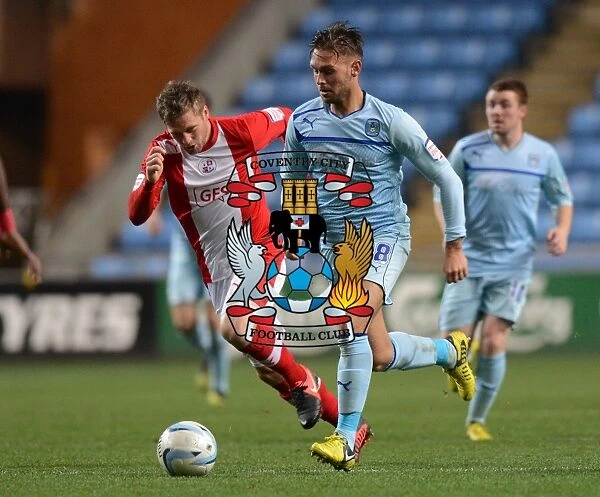 Coventry City vs Crawley Town: Npower League One Clash at Ricoh Arena - James Bailey in Action