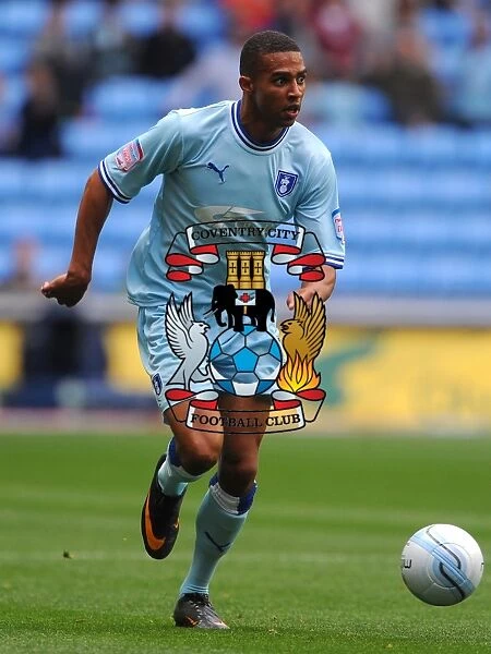 Coventry City vs Derby County: Cyrus Christie in Action at the Ricoh Arena (Npower Championship, 10-09-2011)
