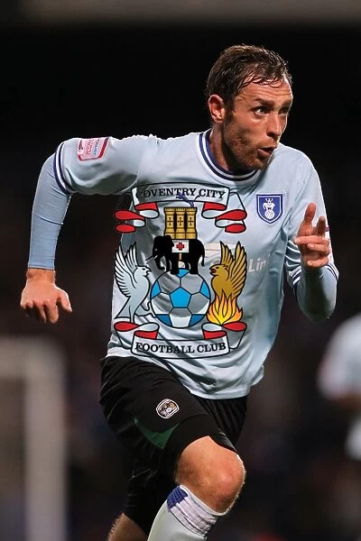 Coventry City vs Derby County: Richard Keogh in Action - Npower Championship, Ricoh Arena (19-09-2011)