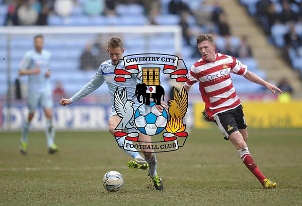 Coventry City vs Doncaster Rovers: A Battle in Npower Football League One - Carl Baker vs John Lundstram at Ricoh Arena