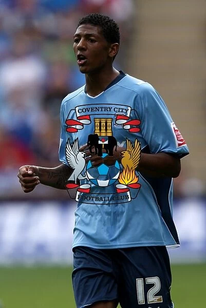 Coventry City vs Ipswich Town: Patrick Van Aanholt in Action at the Ricoh Arena - Championship Match (09-08-2009)