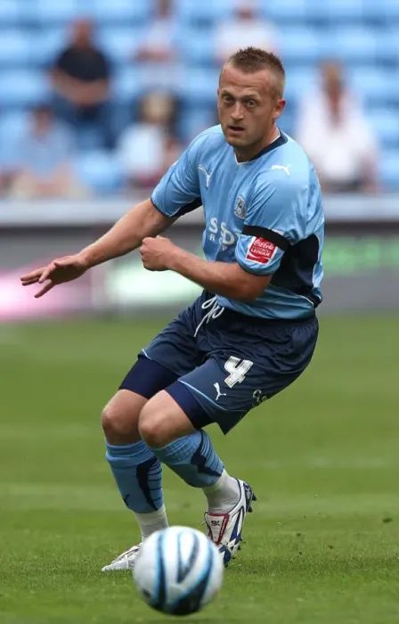 Framed Print : Coventry City vs Ipswich Town: Sammy Clingan at Ricoh Arena - Championship Clash (09-08-2009)