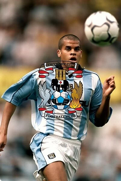 Coventry City vs Leeds United: Marcus Hall in Action (09-09-2000)