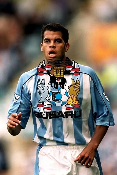 Coventry City vs Middlesbrough: Marcus Hall in Action (Premier League, 19-08-2000)