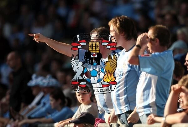 Coventry City vs Middlesbrough: Passionate Fans in the Stands - Ricoh Arena, Championship