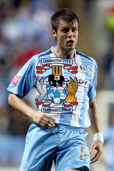 Coventry City vs Newcastle United in Carling Cup Second Round: Elliot Ward's Determination at Ricoh Arena (August 26, 2008)