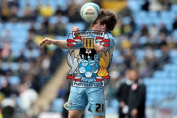 Coventry City vs Norwich City: Jay Tabb in Action at the Ricoh Arena - Championship Clash (08-03-2008)