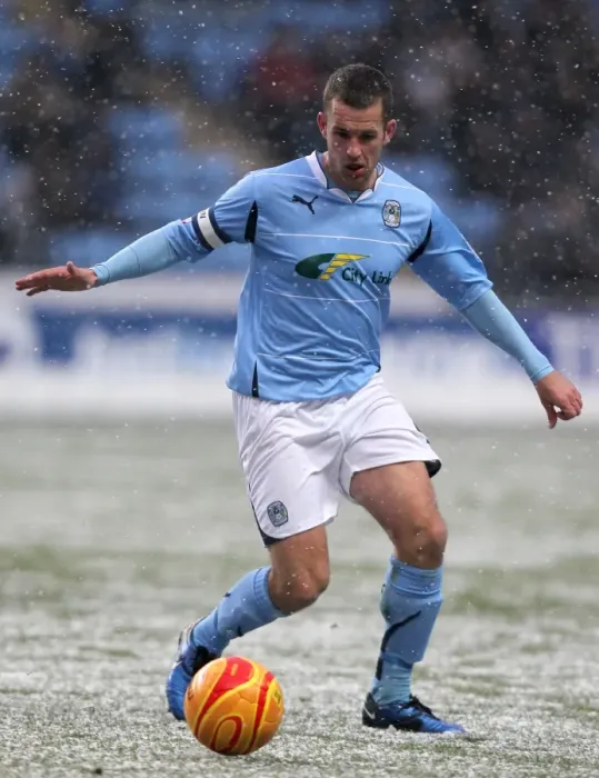 Framed Print : Coventry City vs Norwich City: Michael Doyle at Ricoh Arena - Npower Championship Match (December 18, 2010) Framed Print : Coventry City vs Norwich City: Michael Doyle at Ricoh Arena - Npower Championship Match (December 18, 2010)