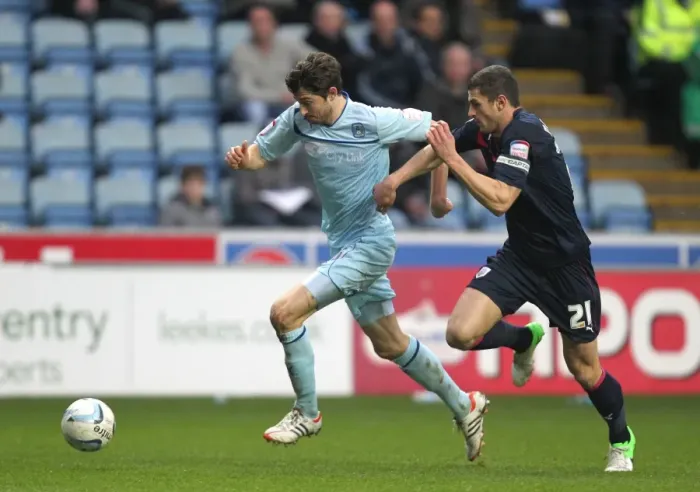 Framed Print : Coventry City vs Preston North End: Npower League One Rivalry at Ricoh Arena (12-22-2012)