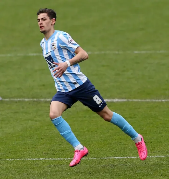 Framed Print : Coventry City vs Sheffield United: Ruben Lameiras at Ricoh Arena