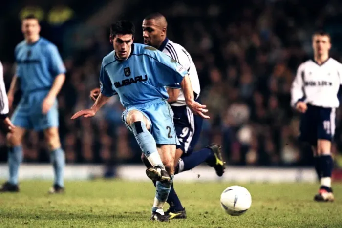 Framed Print : Coventry City vs. Tottenham Hotspur in FA Cup Third Round (Marc Edworthy, January 16, 2002) Framed Print : Coventry City vs. Tottenham Hotspur in FA Cup Third Round (Marc Edworthy, January 16, 2002)