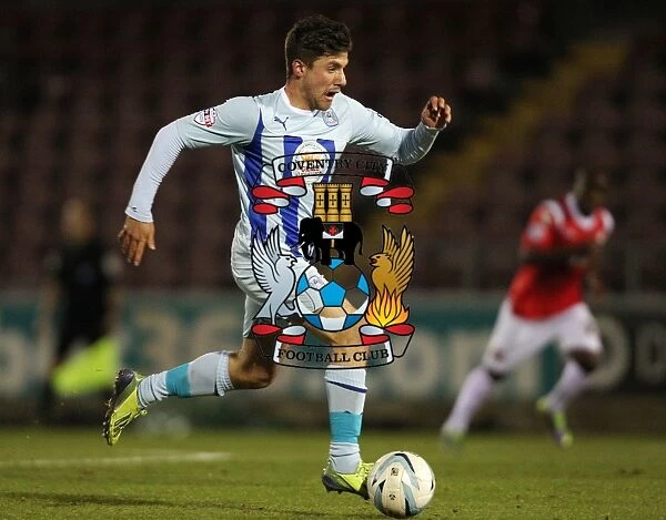 Coventry City vs Walsall: Michael Petrasso's Action-Packed Performance at Sixfields Stadium (Sky Bet League One, 05-03-2014)
