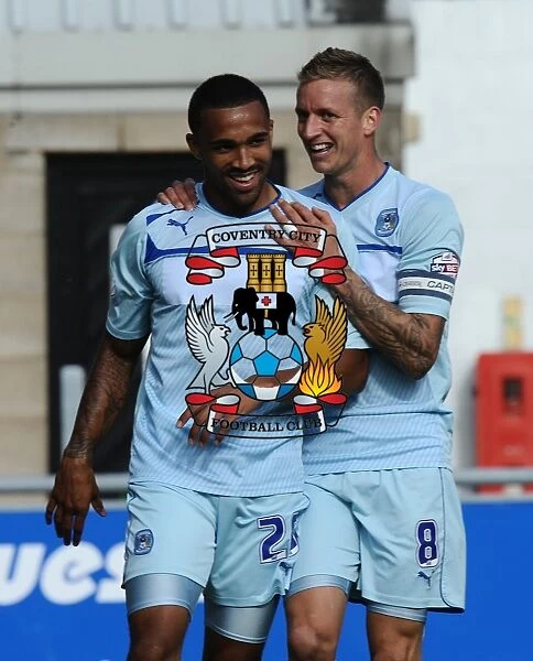 Coventry City: Wilson and Baker Celebrate Double Strike vs Colchester United (Sky Bet Football League One, 2013)