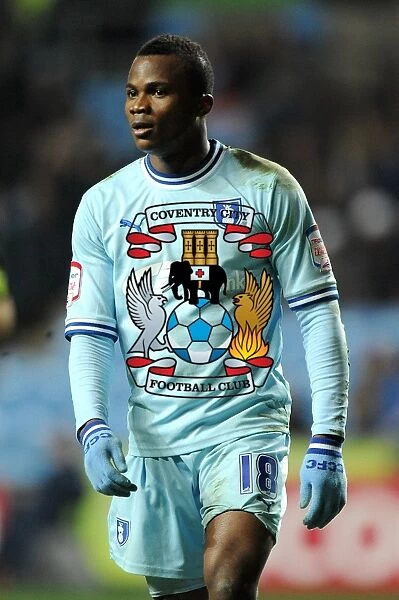 Coventry City's Alex Nimely Scores Game-Winning Goal Against Leeds United at Ricoh Arena (February 14, 2012, Npower Championship)