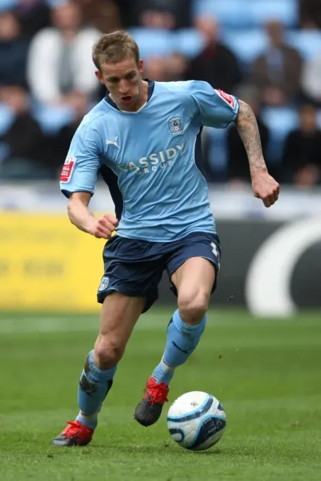 Framed Print : Coventry City's Carl Baker: Epic Performance in Championship Showdown vs Derby County (03-04-2010) - Ricoh Arena Framed Print : Coventry City's Carl Baker: Epic Performance in Championship Showdown vs Derby County (03-04-2010) - Ricoh Arena