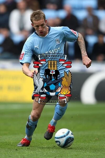 Coventry City's Carl Baker: Epic Performance in Championship Showdown vs Derby County (03-04-2010) - Ricoh Arena