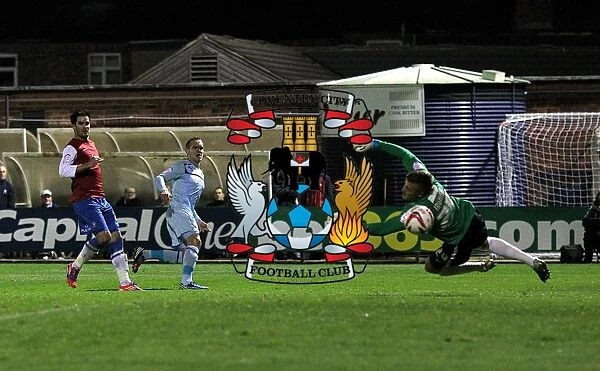 Coventry City's Chris Hussey Scores Fourth Goal in 4-0 Thrashing of York City (Johnstone's Paint Trophy)
