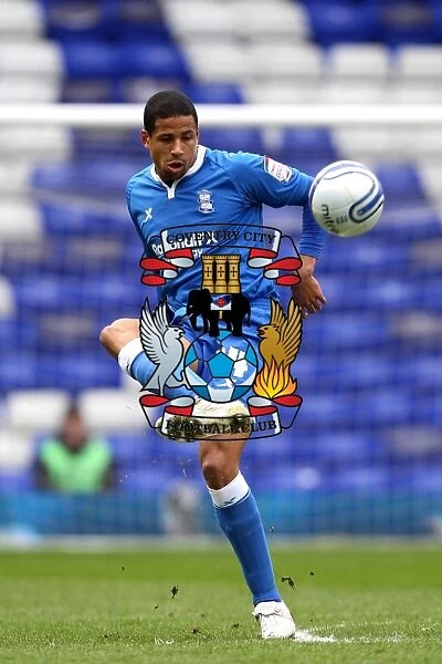 Coventry City's Curtis Davies Faces Off Against Birmingham City and Bristol City in Intense Npower Championship Clash at Ashton Gate (09-04-2012)