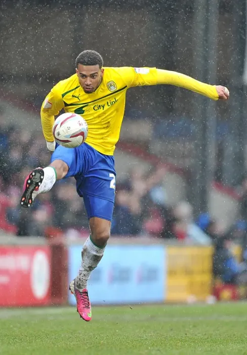 Framed Print : Coventry City's Cyrus Christie in Action: Football League One Clash vs. Scunthorpe United (March 9, 2013, Glanford Park)