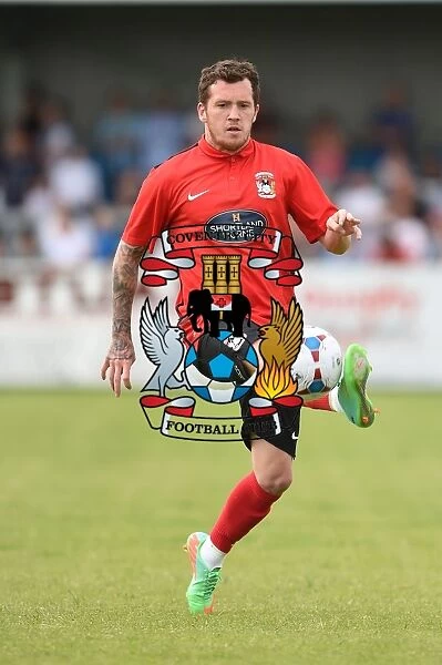 Coventry City's Danny Swanson in Pre-Season Action Against Nuneaton Town at Liberty Way