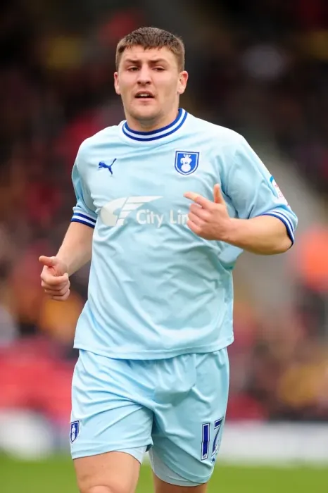 Framed Print : Coventry City's Gary Deegan in Action Against Watford at Vicarage Road (17-03-2012) Framed Print : Coventry City's Gary Deegan in Action Against Watford at Vicarage Road (17-03-2012)