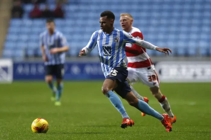 Framed Print : Coventry Citys Jacob Murphy Framed Print : Coventry Citys Jacob Murphy