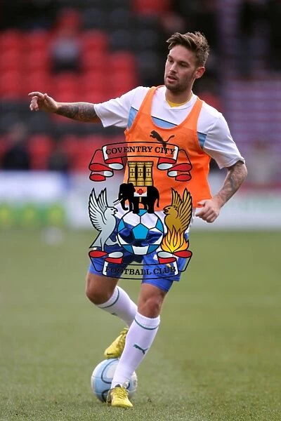 Coventry City's James Bailey in Action: Npower League One Clash Against Doncaster Rovers (December 15, 2012) - Keepmoat Stadium