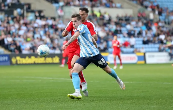 Framed Print : Coventry Citys Ryan Kent Framed Print : Coventry Citys Ryan Kent