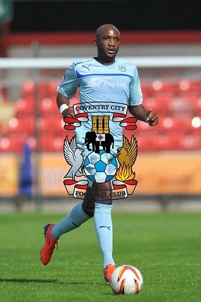Coventry City's William Edjenguele in Action against Crewe Alexandra (Npower League One, Gresty Road, 01-09-2012)