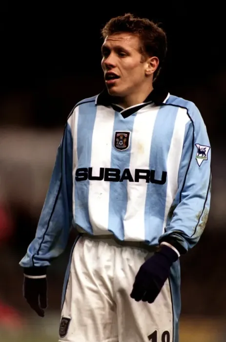 Framed Print : Craig Bellamy's Epic Showdown: Coventry City vs Manchester City (Premier League, 01-01-2001) Framed Print : Craig Bellamy's Epic Showdown: Coventry City vs Manchester City (Premier League, 01-01-2001)