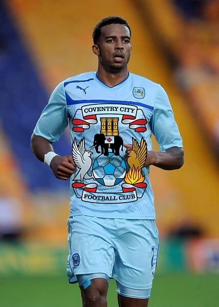Cyrus Christie in Action for Coventry City at Mansfield Town Friendly (2013)