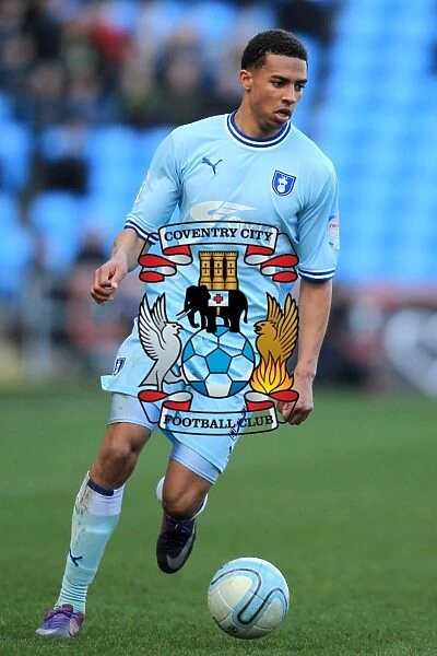 Cyrus Christie in Action: Coventry City vs Barnsley, Npower Championship (25-02-2012) - Ricoh Arena