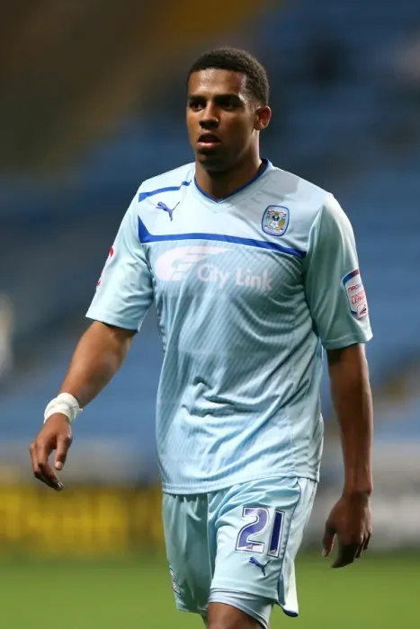 Framed Print : Cyrus Christie in Action: Coventry City vs Burton Albion, Johnstones Paint Trophy Northern Section (September 4, 2012) Framed Print : Cyrus Christie in Action: Coventry City vs Burton Albion, Johnstones Paint Trophy Northern Section (September 4, 2012)