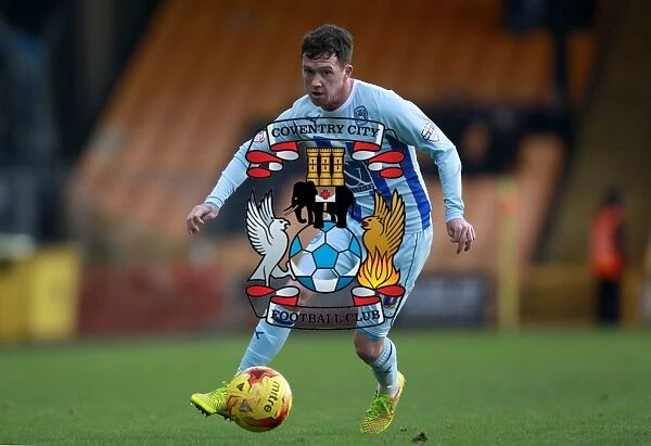 Danny Swanson in Action: Coventry City vs Port Vale, Sky Bet League One - Intense Moment at Vale Park