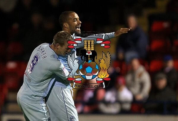 David McGoldrick's Historic Goal: Coventry City's First in Johnstones Paint Trophy vs York City