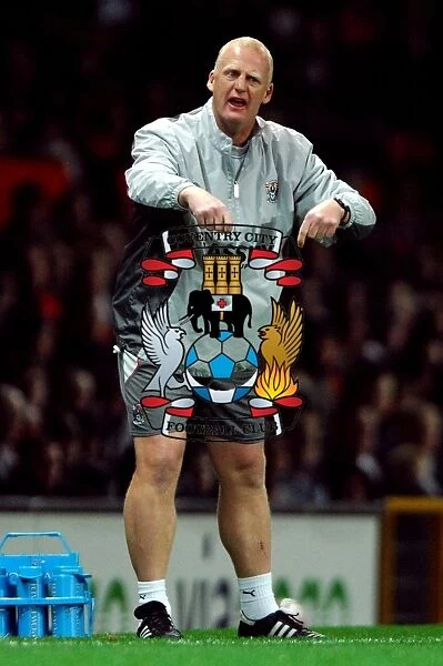 Defiant Coventry City Takes on Manchester United: Iain Dowie's Bold Challenge at Old Trafford (Carling Cup, 2007)