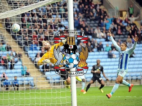 Deflected Delight: Frank Nouble's Game-Changing Goal for Coventry City vs. Peterborough United (Sky Bet League One)